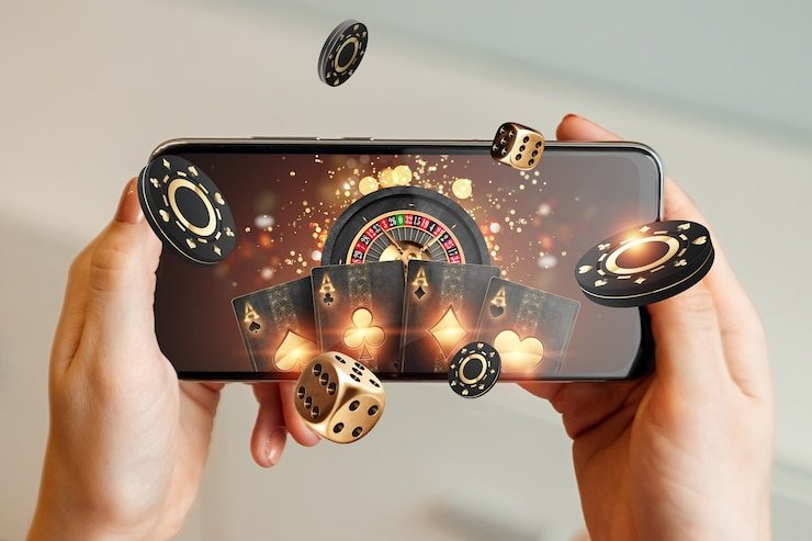 Ruang dealer Roulette yang menampilkan roda berputar dalam siaran langsung